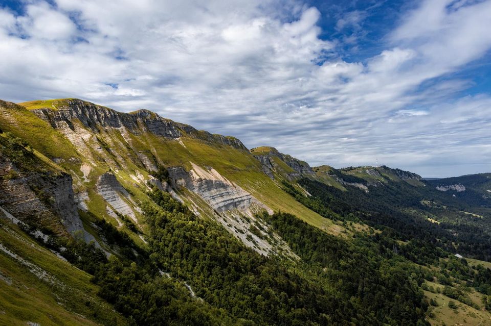 Le Colomby de Gex depuis le Pailly