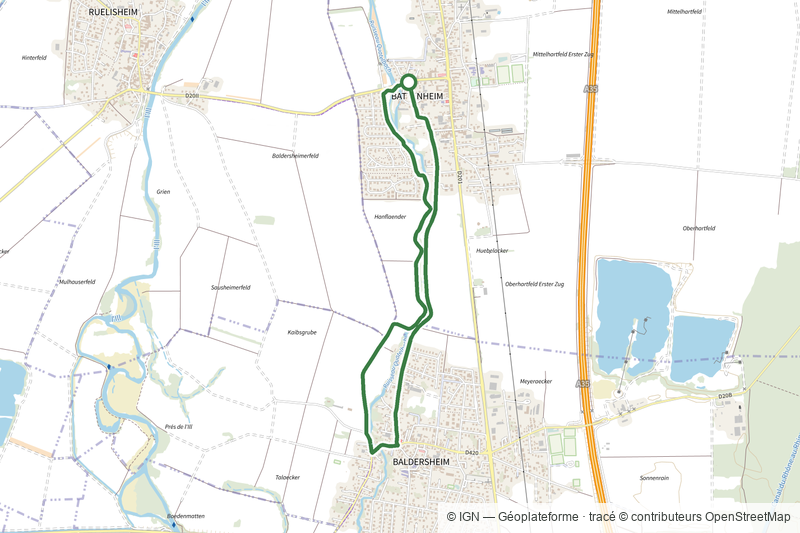 Circuit du Quatelbach - Baldersheim