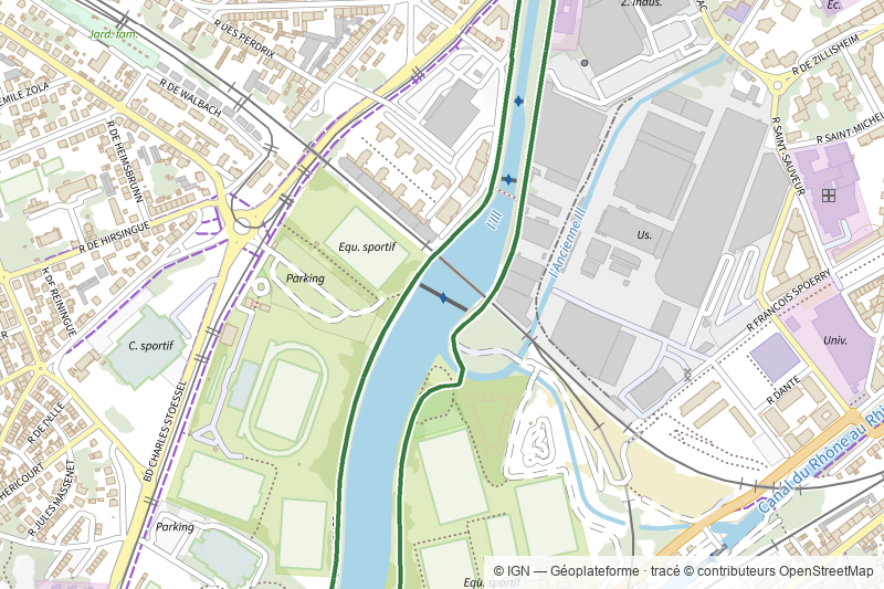Circuit de la Passerelle de l’Ill - Mulhouse