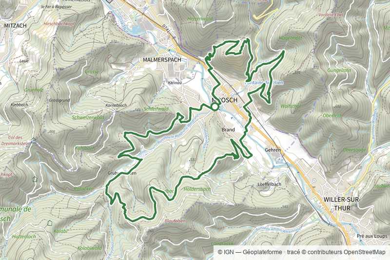 Le sentier des 4 collines