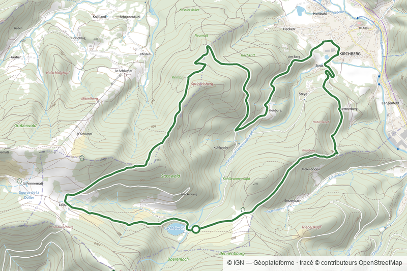 Circuit Kirchberg - Lachtelweiher
