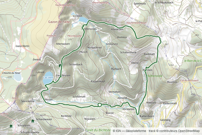 Circuit Hirsteren - Lac du Forlet