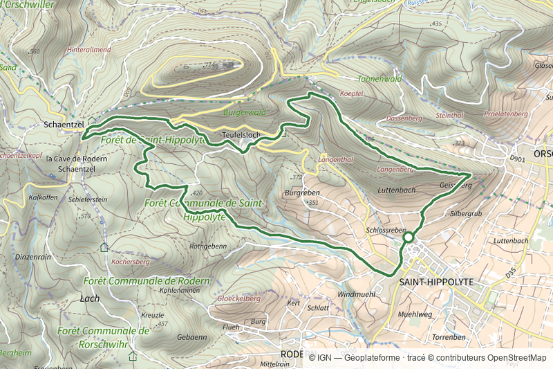 Circuit de la Roche des Fées