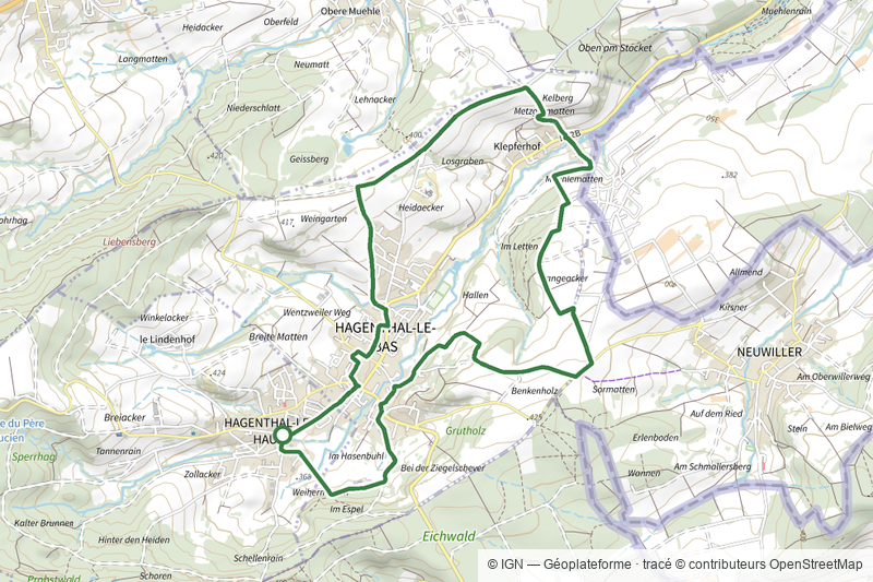 La Porte du Sundgau 11Km