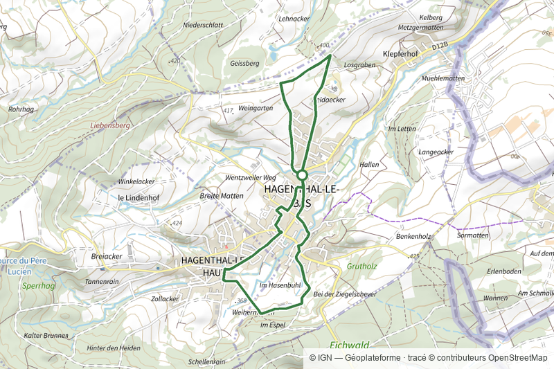 La Porte du Sundgau 7 Km