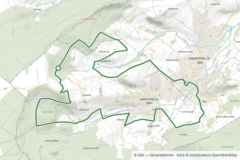 Le Sentier Vert 11 km