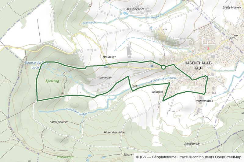 Le Sentier Vert 6 km
