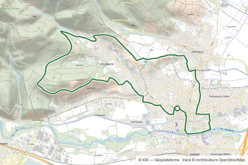 Circuit "Les Cigognes" 11 Km