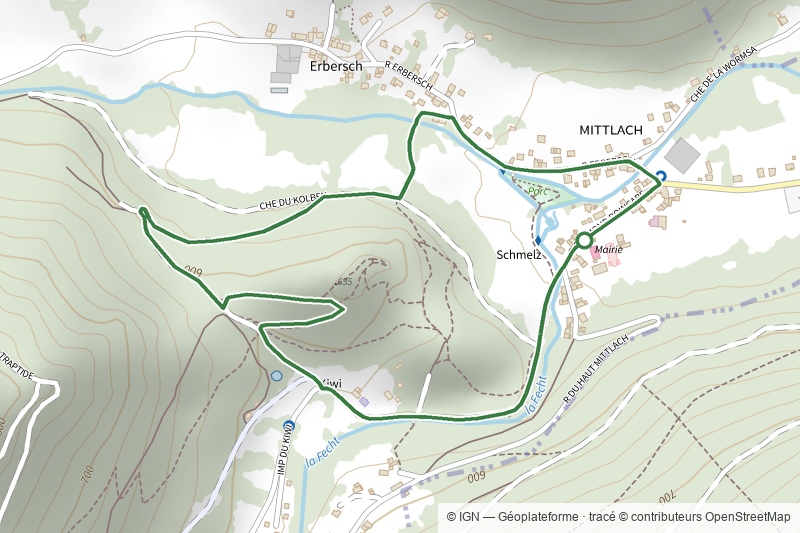 Sentier de l'Ecureuil