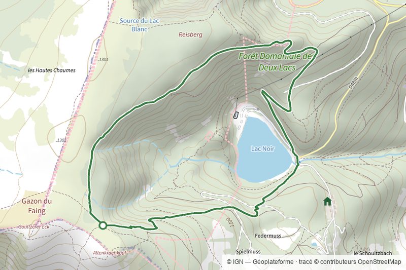 Tour du Lac Noir