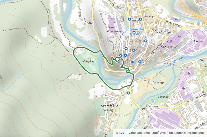 Sentier du Patrimoine de Corte