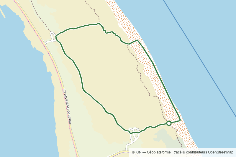 Balade littorale de Pineto