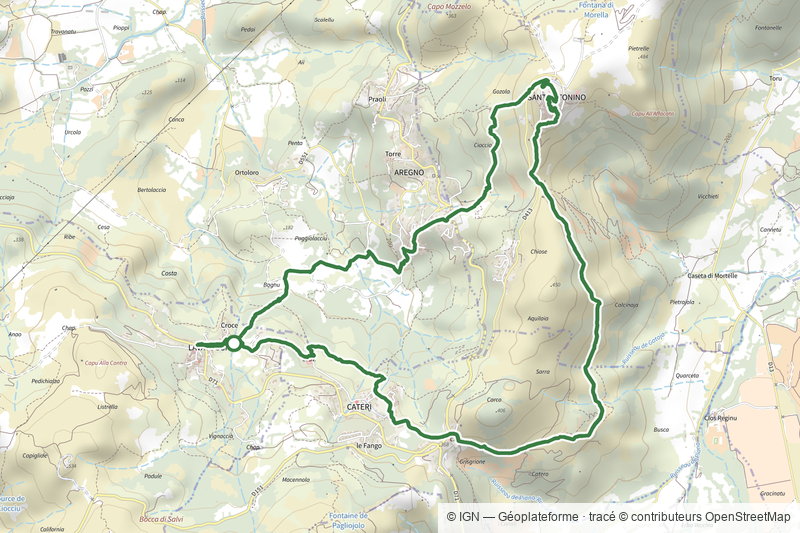 Boucle de la Pieve d'Aregno