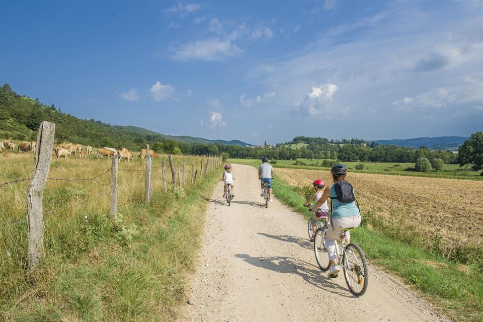La famille trace son chemin