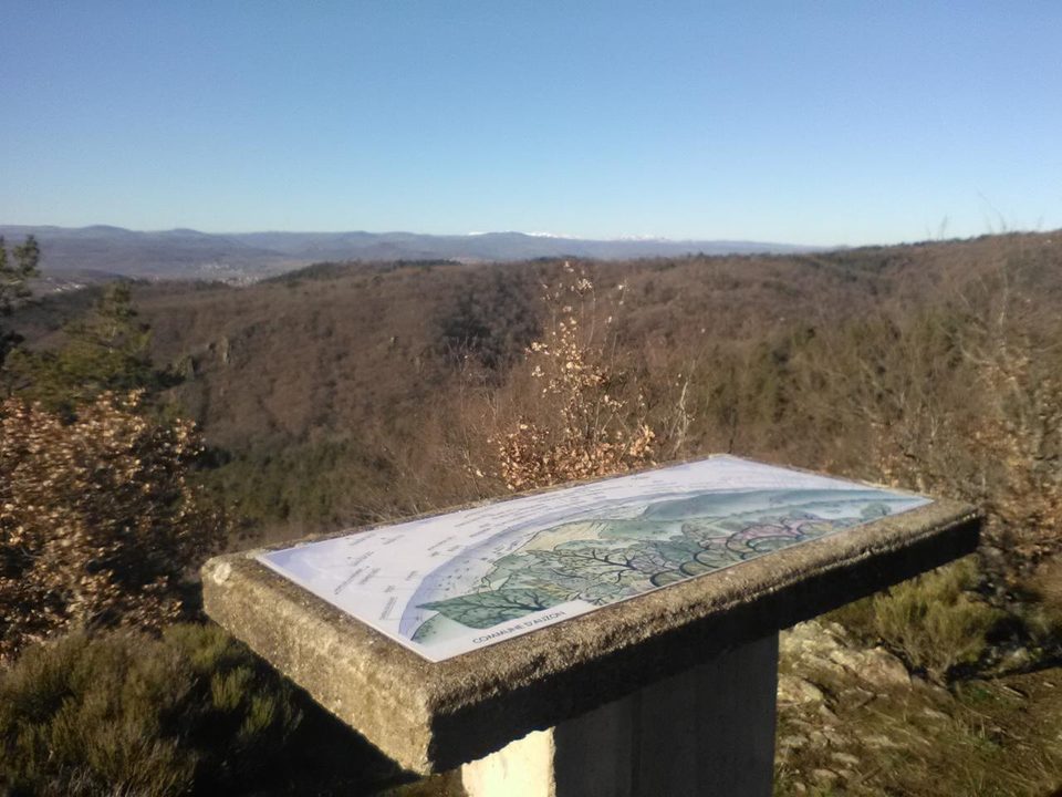 Table d'orientation de Boussac