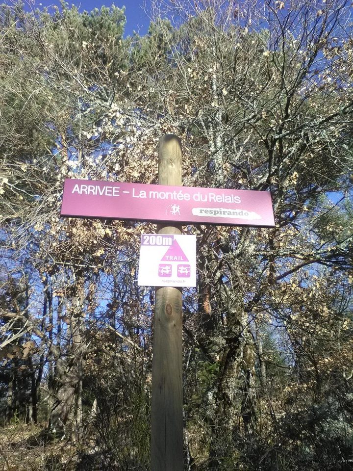 Arrivée de La montée du Relais