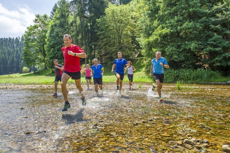 Course aquatique