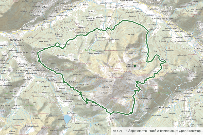 Tour du Mont de Grange