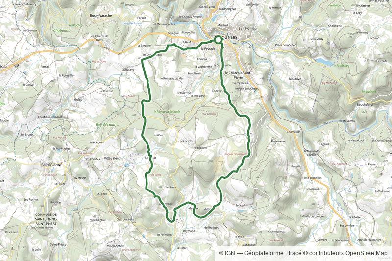 Circuit du suquet de la Grolle
