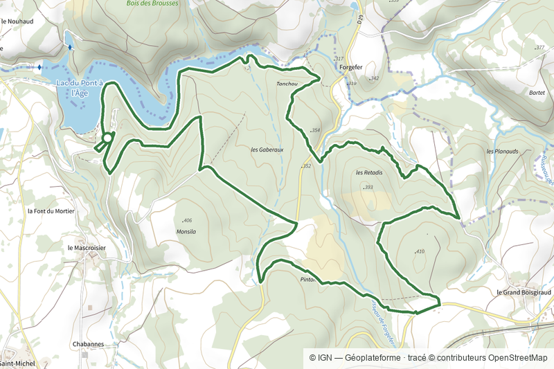Circuit des Aurieres - Boucle Nord
