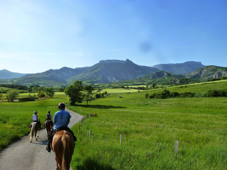 La Route Napoléon à cheval