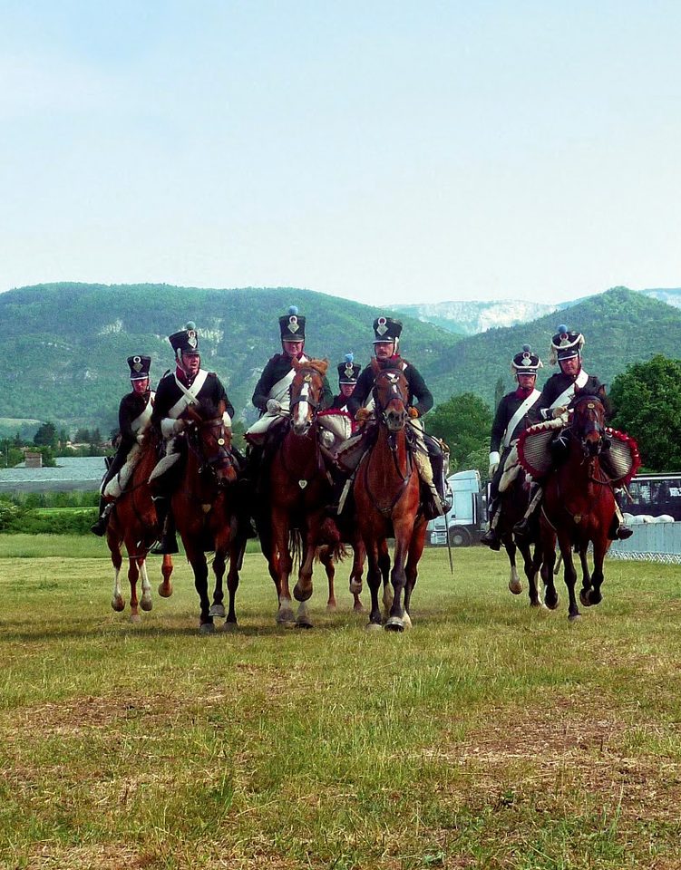 Charge napoleonienne en vallée de Ribiers