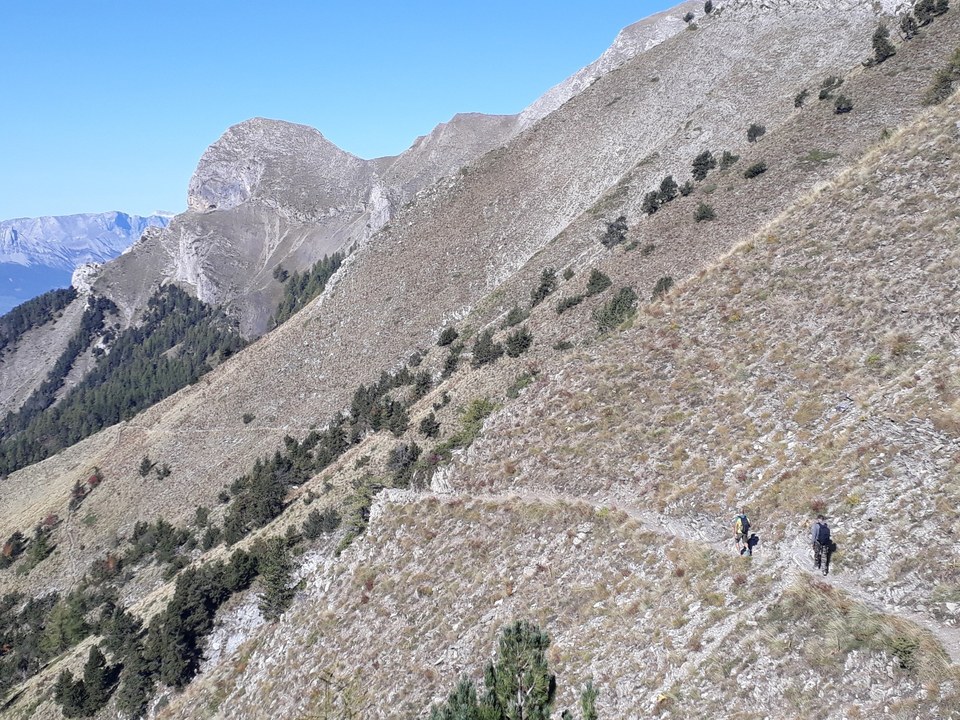 Sur le sentier