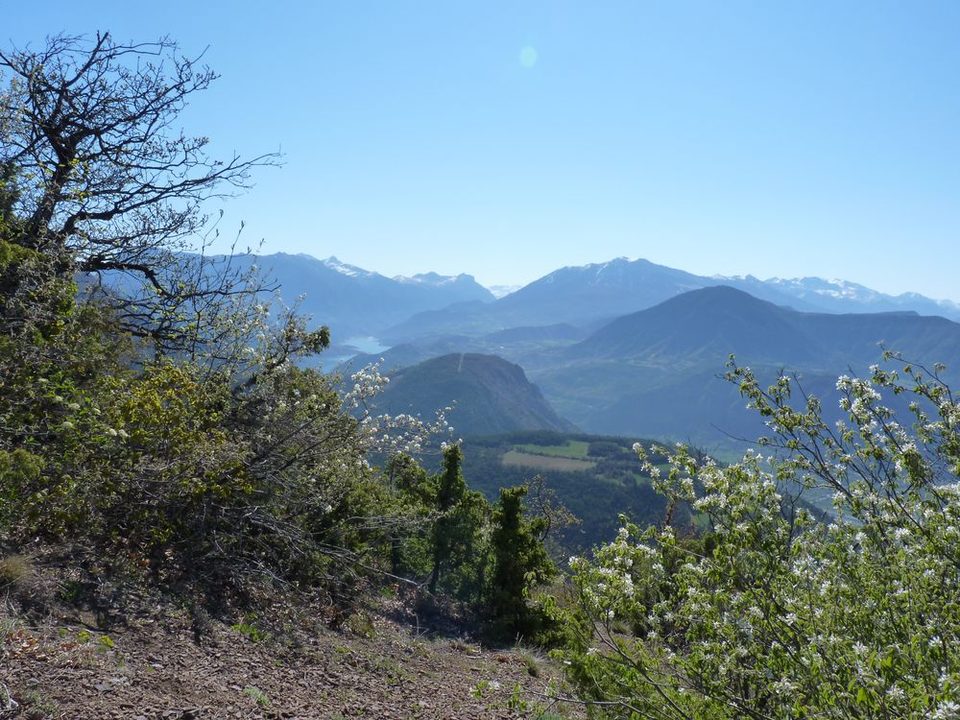 Depuis l'Echine de l'Ane, vue vers le sud-est