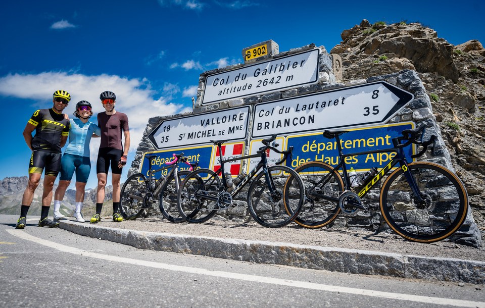 Montée du Col du Lautaret côté La Grave
