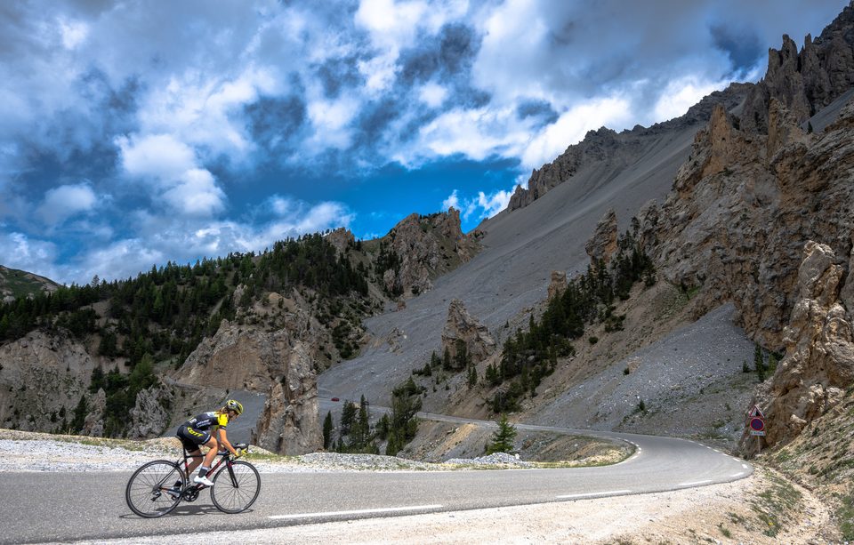 Montée du col d'Izoard depuis le Queyras
