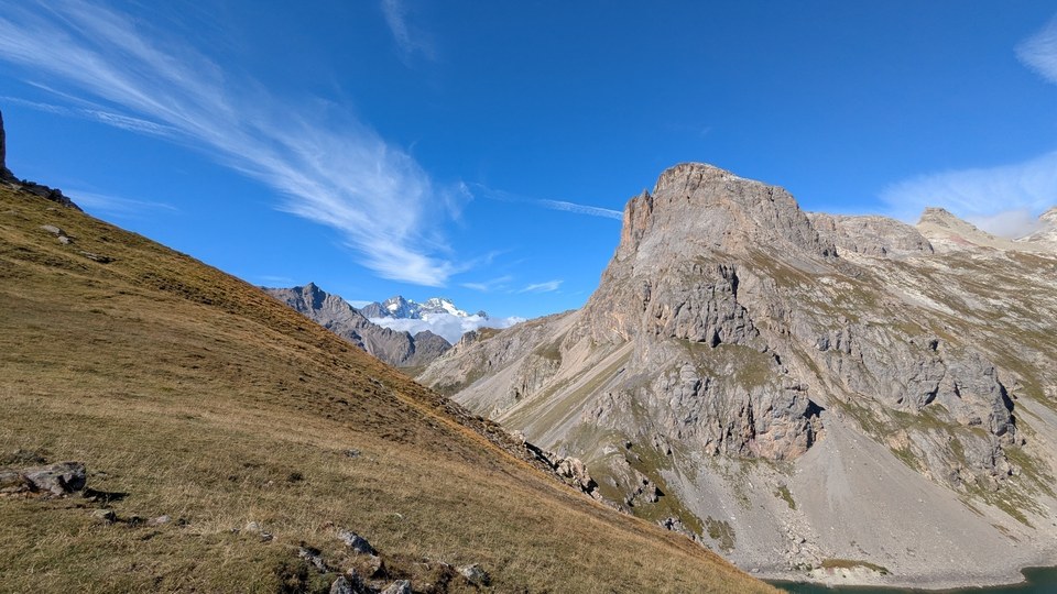Vue sur la Meije