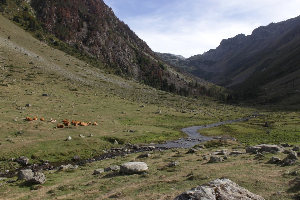 Entrée de la vallée de la Glère