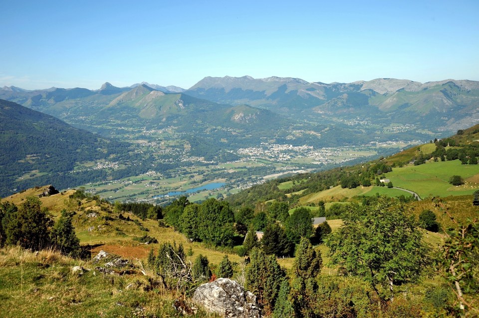 Vue sur la vallée