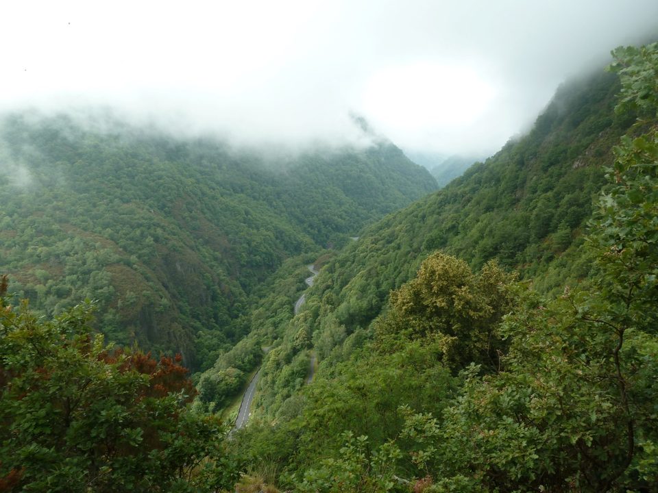 Point de vue sur les gorges de Cauterets