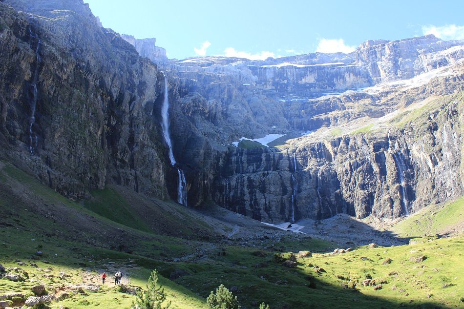 Au pied du cirque de Gavarnie