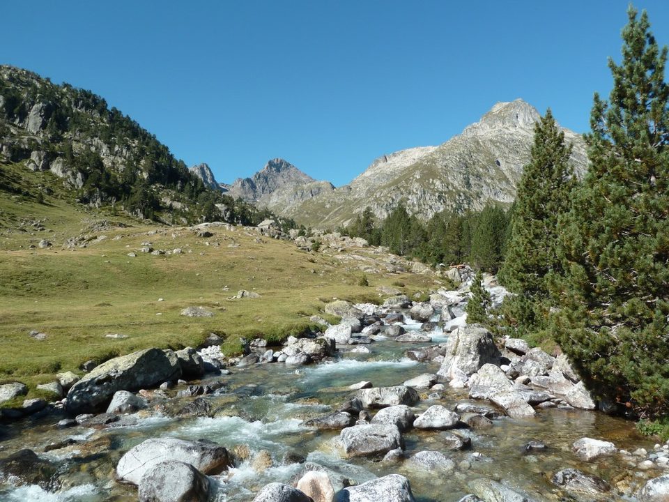 A proximité du refuge Wallon
