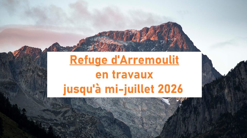 TRAVAUX REFUGE ARREMOULIT