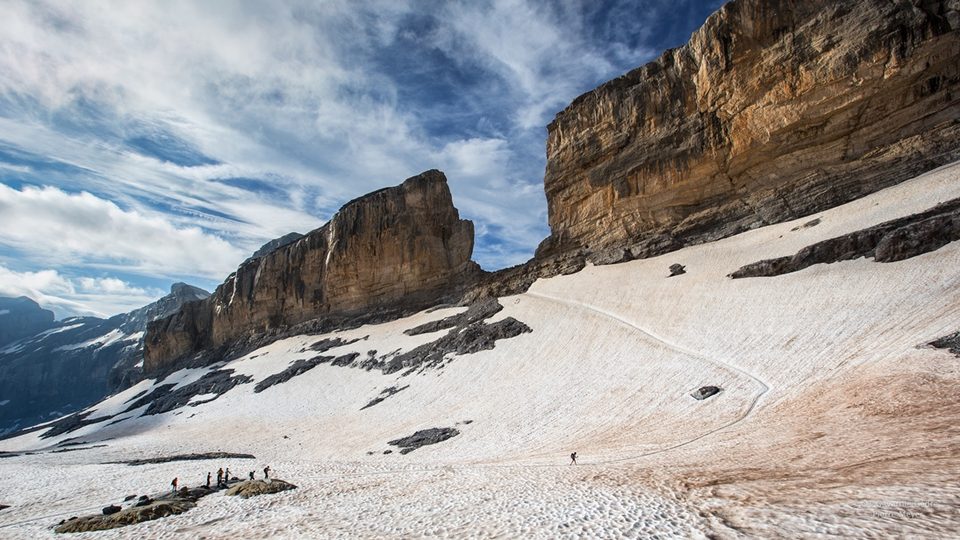 La Brèche de Roland (versant nord)