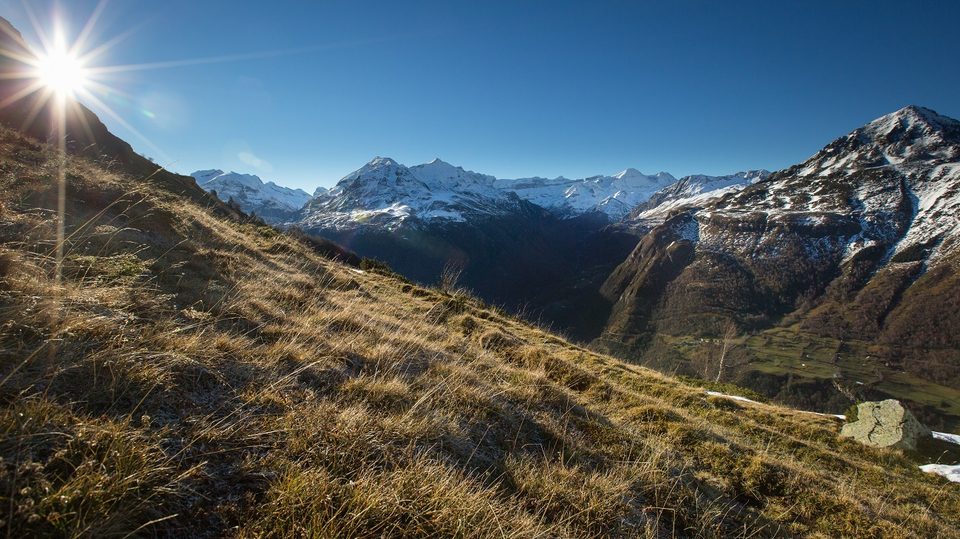Le col de Ripeyre depuis Gèdre