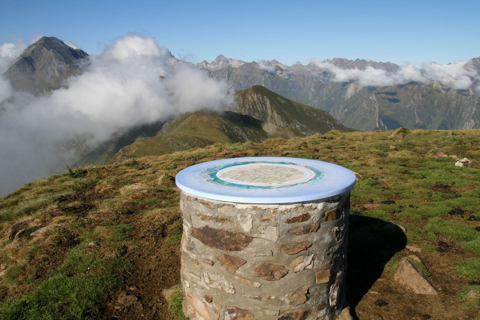 Le pic du Cabaliros, depuis Sireix