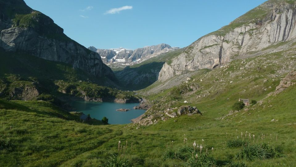 Vue sur le lac des Gloriettes