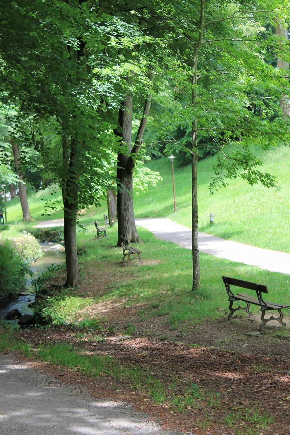 Le Vallon du Salut et les allées Maintenon
