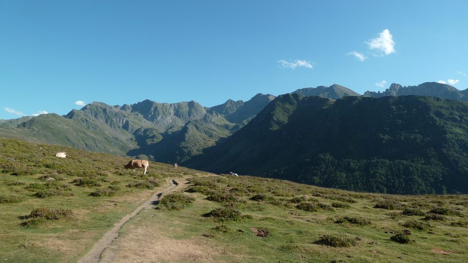 Entre le col de Moulata et la Hourquette d'Ouscouaou