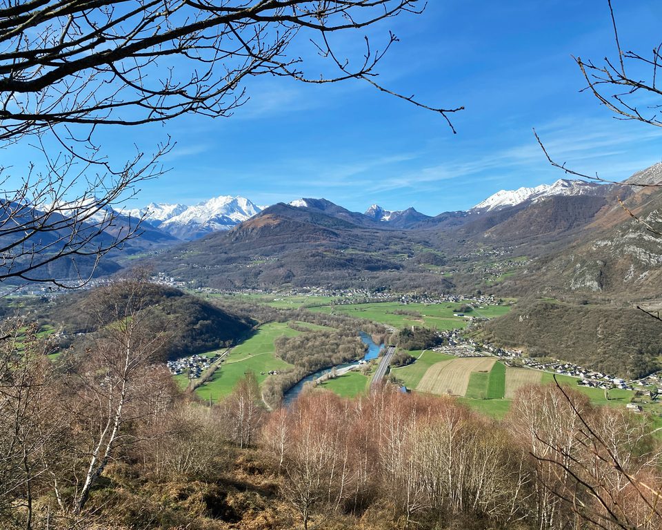La montée est récompensée par une splendide vue