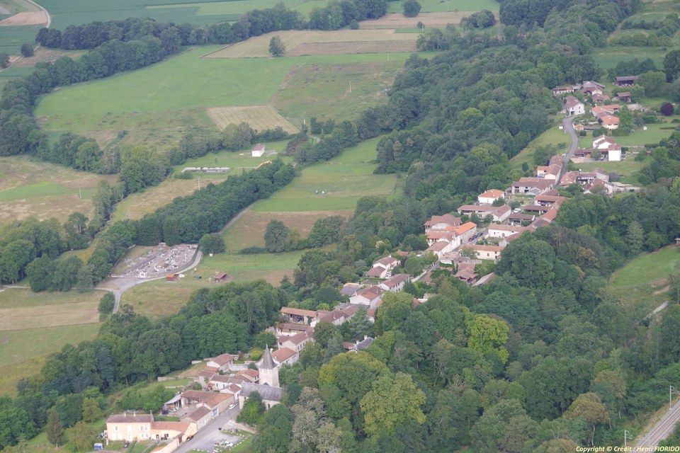 Vue aerienne de Saint-Paul