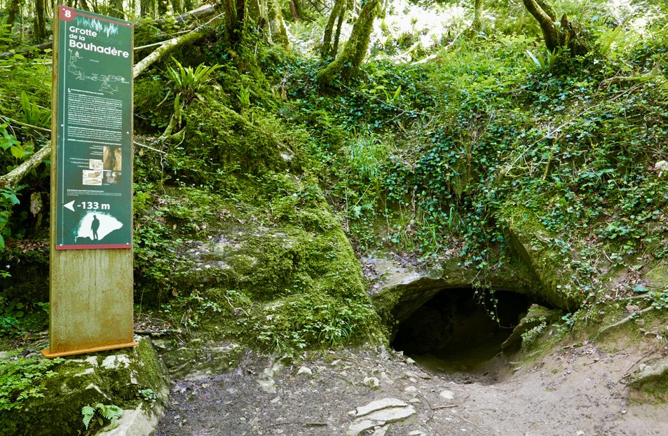 Le sentier est jalonné de panneaux informatifs.