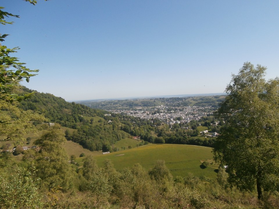 Vue du haut des Allées dramatiques