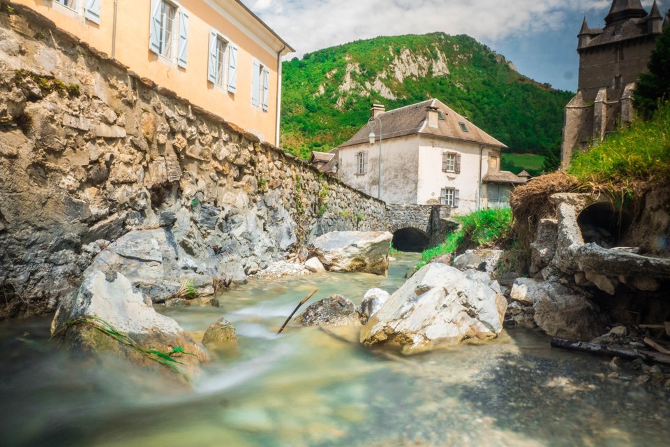 Beaudéan au grès de l'Adour
