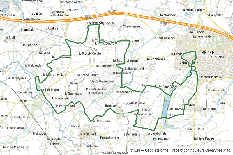 Bédée - circuit des 3 Rivières