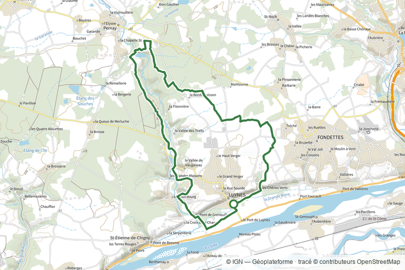 Luynes Sentier Grande Boucle